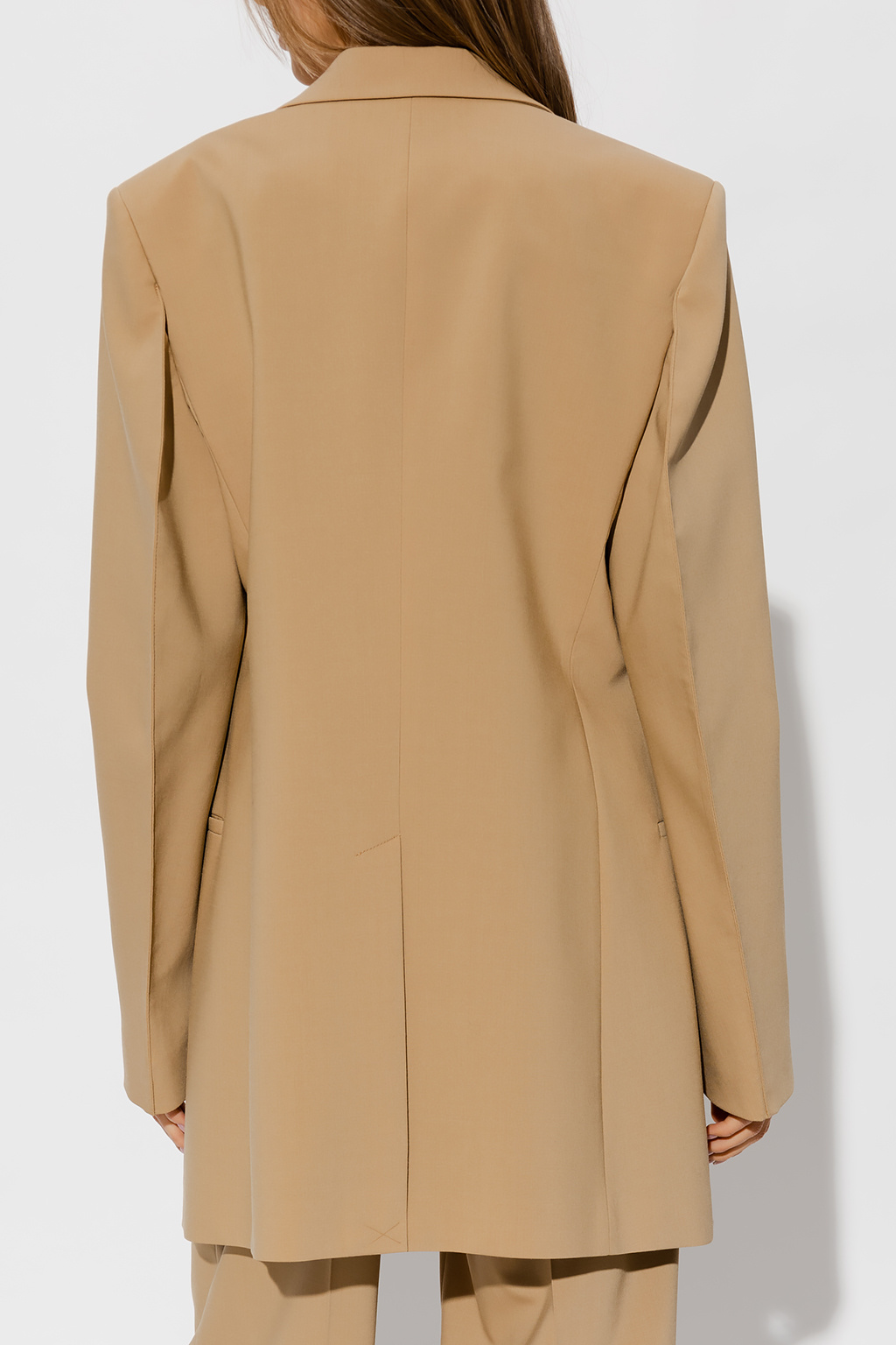 VIP【送料関税込】LOEWE WOOL SINGLE-BREASTED JACKET Single - breasted blazer Loewe - wool shorts with logo loewe